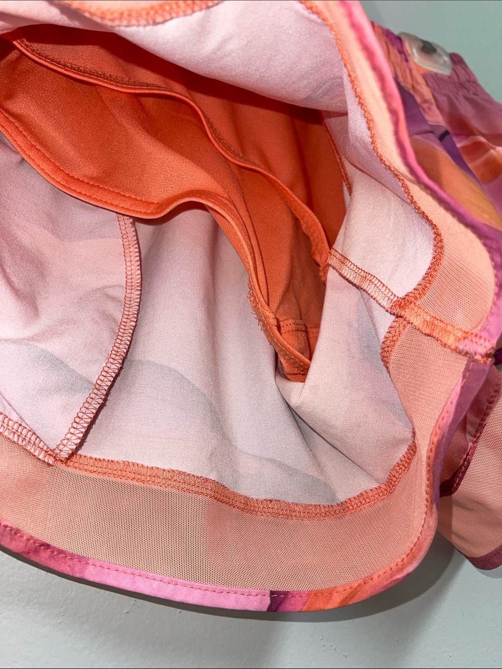 Athleta Printed Mesh Racer Run Short - Picture 5 of 7